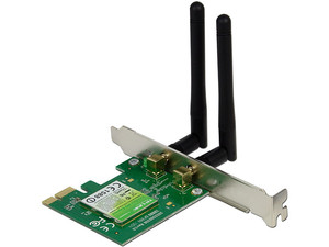Adaptador de tarjeta de red inalámbrica M.2 NGFF a PCI-E 1X convertidor de  tarjeta de red WiFi, adaptador pasivo de tarjeta PCI-E M.2/NGFF con antena