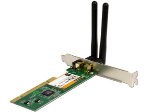 Tarjeta WiFi 300Mbps PCI-Express Tenda®