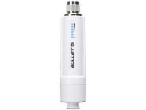 Antena Ubiquiti Networks AirMax Bullet AC de 22dBm, 2.4GHz / 5.0GHz.