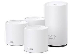 Sistema Wi-Fi 6 Mesh TP-Link Deco XM50, AX3000, Uso Interior y Exterior, Paquete de 4.