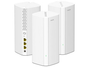 Sistema Wi-Fi en Malla Tenda MX12-3 de Doble Banda 2.4 GHz y 5 GHz, Wireless AX (Wi-Fi 6), hasta 2402 Mbps, Color Blanco.