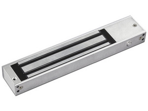 Chapa Magnética AccessPRO MAG600NTLED, 280kg de Fuerza, 12/24V, Indicador LED, Sensor de Bloqueo de Placa.