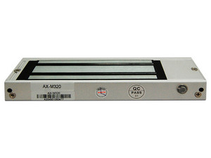 Chapa magnética Axceze AX-M320 para puertas de madera o aluminio, Fuerza de sujeción de 158 kg.