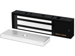 Cerradura Electromagnética SECO-LARM E-941SB-1K2PQ, Fuerza de Sujeción de 545kg, 12/24V, Indicador LED.