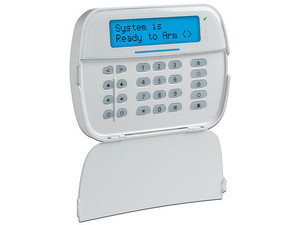 Teclado DSC HS2LCDWFP9  teclado alfanumérico inalámbrico.