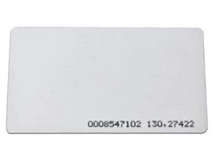 Tarjeta de Proximidad SAXXON ASC-EM02F, Frecuencia 125 KHz, 0.88", Color Blanco.