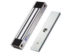 Cerradura Magnética YLI YM-350WS, de hasta 350kg de fuerza de sujeción, IP68, compatibilidad en puertas de madera, vidrio, metálica.