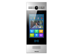 Kit Videoportero y Montaje de Pared Akuvox R29CKIT, Pantalla Multi Touch de 7", Cámara de 3MP (1920 x 1080), Lector de Tarjetas RF, Ethernet, Android, Notificación a app celular, Protección IP65 e IK10.