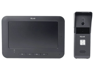 Kit de Videoportero Analógico ZKTECO VI-K13P, resolución CMOS micrófono omnidireccional, Con Pantalla LCD a Color de 7", IP65 Relevador, Color Negro