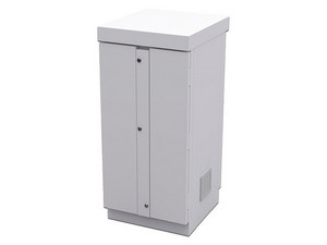 Gabinete de Seguridad Epcom EFCB051106W, de Lámina Galvanizada para Almacenamiento de Baterías (Hasta 6 baterías). Color Beige.