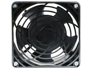 Ventilador Enson ENS-FAN-120, 120mm, 110V, Color Negro.
