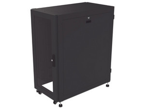 Gabinete Profesional para Telecomunicaciones de 24UR, 600 mm de Ancho x 1000 mm de Profundidad.