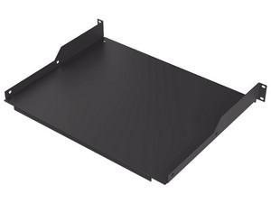 Charola para Soportar Equipos en Rack de 19", Profundidad de 34 cm, Color Negro, 1U