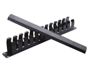 Organizador de Cables SAXXON SX-ORGNET-24P, Horizontal con Tapa para Rack de 19
