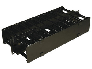 Organizador de Cable Horizontal Siemon Route IT, Doble, Para Rack de 19", 6" de profundidad, 2UR.