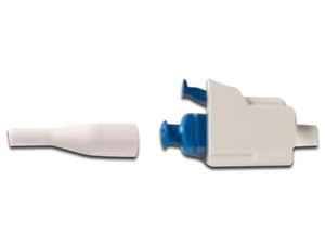 Conector LC para fibra óptica monomodo  Condunet, Color Azul.
