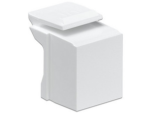 Coomscape 41084-0BW Conector Modular Ciego, QuickPort Color, Blanco.
