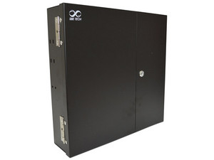Distribuidor de Fibra Óptica SBETECH SBELFO1224, 24 coples. Color Negro.