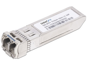Transceptor LinkedPro LP-SFP-10G-SM-20 SFP+ (Mini GBIC) para Fibra Monomodo, 10 Gbps, Conectores LC Dúplex, Hasta 20 km.