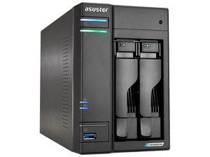 NAS Asustor AS6702T Lockerstor 2 Gen2, CPU Celeron N5105, 4GB, 4 Ranuras M.2, 2 Bahías HDD/SSD.