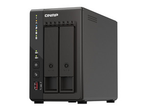Servidor NAS QNAP TS-253E-8G-US: 
Procesador Intel Celeron J6412 (hasta 2.6 GHz), 
Memoria de 8 GB DDR4, 
Red de 2.5 GbE, 
Hasta 2 Bahías SATA.
No incluye Discos Duros.