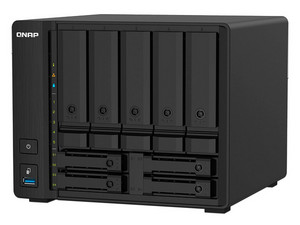 Sistema de Almacenamiento NAS QNAP TS-932PX-4G de 9 Bahía SATA 3.5" y 2.5", Procesador Alpine AL324 (hasta 1.70 GHz), Memoria de 4GB DDR4, HotSwap, Torre, No Incluye Disco Duro.