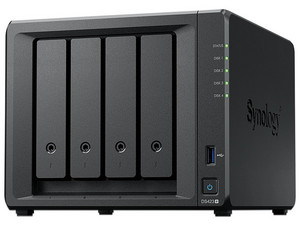 Servidor NAS Synology DS423+: 
Procesador Intel Celeron J4125 (Hasta 2.7 Ghz), 
Memoria de 2GB DDR4, 
Hasta 4 Bahías SATA, 
No Incluye Discos Duros.