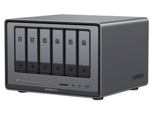 Servidor NASS UGREEN NASync DXP6800 Pro: 
Procesador Intel Core i5 1235U (hasta 4.4 GHz), 
Soporta Memoria DDR5, 
6 Bahías SATA, 2 Ranuras M.2, 
S.O. No Incluido.