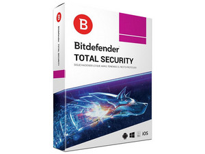 Antivirus Bitdefender Total Security, 10 Dispositivos, 1 Año.