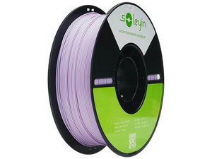 Rollo de Filamento Creality Soleyin Ultra de PLA de 1.75mm, 1Kg. Color Morado.
