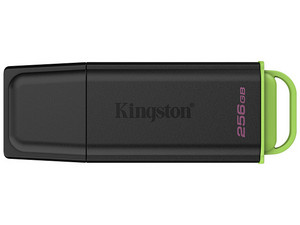 Unidad Flash USB 3.2 Gen 1 Kingston DataTraveler Exodia de 256GB. Color Negro. Unidad Flash USB 3.2 Gen 1 Kingston DataTraveler Exodia de 256GB. Color Negro.