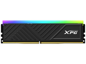 Memoria DIMM XPG Spectrix D35G RGB, DDR4 PC4-25600 (3200MHz), CL16, 8GB. Color Negro. Memoria DIMM XPG Spectrix D35G RGB, DDR4 PC4-25600 (3200MHz), CL16, 8GB. Color Negro.