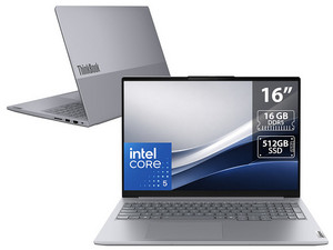 Laptop Lenovo ThinkBook 16:
Procesador Intel Core 5 210H (hasta 4.8 GHz),
Memoria de 16GB DDR5,
SSD de 512GB,
Pantalla de 16" LED,
Video Intel Graphics,
S.O. Windows 11 Pro.
(3 años de garantía) Laptop Lenovo ThinkBook 16:
Procesador Intel Core 5 210H (hasta 4.8 GHz),
Memoria de 16GB DDR5,
SSD de 512GB,
Pantalla de 16" LED,
Video Intel Graphics,
S.O. Windows 11 Pro.
(3 años de garantía)