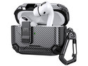 Funda Protectora MYBAT TT-RAIRPP3CSTPUS012, Cierre Magnético, Compatible con AirPods Pro 3. Color Gris.