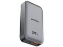 Cargador de Pared Prodigee ENRG-20W-DSLM, USB Tipo C, USB Tipo A, 20W. Color Plata.