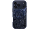 Funda Prodigee PopStar Mag para iPhone 17 Pro, Compatible con MagSafe. Color Azul con Brillos.