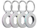 Protector de AirTags Mophie 402320690, 4 Piezas. Color Blanco.