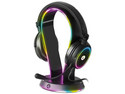 Audífonos Gamer 4Gamers XP-RGB-HSB-4G, Respuesta de Frecuencia de 20Hz - 20kHz, Iluminación LED, 3.5mm, Color Negro, Incluye Soporte para Audífonos.
