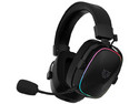 Audífonos Gamer Inalámbricos, Aeon 3, HS1000, Over Ear, Bluetooth V5.4, 2.4 MHz, Auxiliar, Bocinas De 50 mm, Micrófono Desmontable, Sonido 7.1, Compatibles Con PC, Dispositivos Móviles Y Consolas, Recargables, RGB. Color Legend Negro.