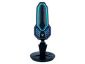 Micrófono Gamer GAME FACTOR MCG800, RGB, USB-C, Base giratoria. Color Negro.