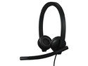 Audífonos Tipo Diadema Logitech H570E , Con Micrófono, Respuesta de Frecuencia 20Hz - 20KHz, USB Tipo C. Color Negro.