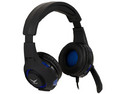 Audífonos tipo diadema Naceb-0304A con micrófono, respuesta de frecuencia 20 Hz - 20,000 Hz. Color Negro.