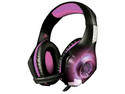 Audífonos Gamer con Micrófono Necnon NBHG VIPER HI-FI SuperBass, Respuesta de Frecuencia 20-20000Hz, 3.5mm. Color Morado.