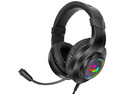 Audífonos con Micrófono Gamer Redragon Hylas H260RGB, Respuesta de frecuencia de 20-20000 Hz, RGB, 3.5mm, USB. Color Negro