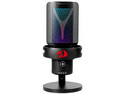 Micrófono Redragon Fenris GM301, Botón Táctil, Respuesta de Frecuencia 50Hz - 20kHz, Iluminación LED, USB. Color Negro.