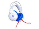 Audífonos Gamer con Micrófono TechZone NASA NS-HSG03, 3.5mm, USB, RGB. Color Blanco/Azul.
