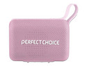 Bocina Portátil Perfect Choice Sugary, Bluetooth 5.4, IPX6. Color Rosa.