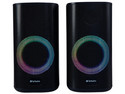 Bocinas de Escritorio Verbatim 70747, RGB, Bluetooth, Jack 3.5mm. Color Negro.