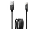Cable de Datos FoxBox 8700-0001 USB a Lightning (M-M), Nylon Flex. Color Negro.