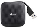 HUB USB 3.0 TP- Link UH400 V5, USB Tipo A a 4 Puertos USB Tipo A. Color Negro.